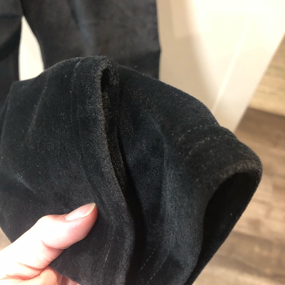 Black Velvet Leggings: Brand New - Picture 5 of 6
